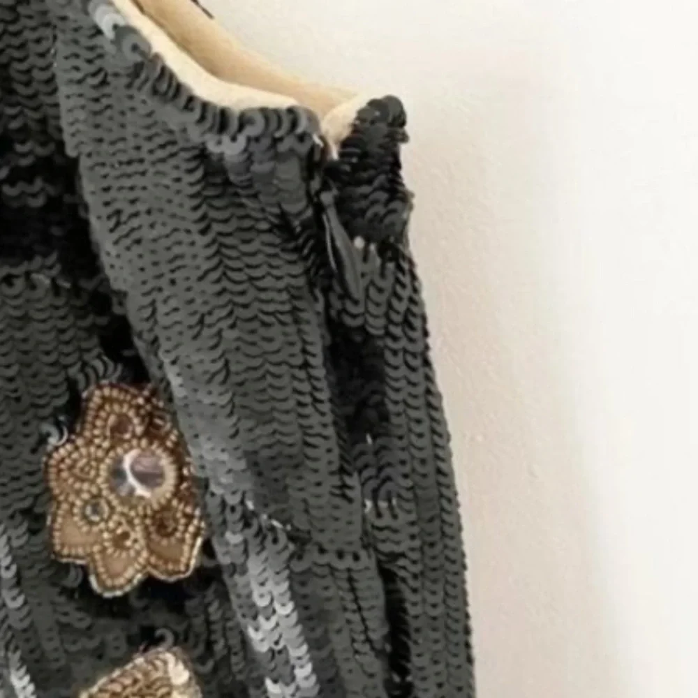 Needle & Thread War of Flowers Black Mini Dress | 10 - Picture 5 of 10